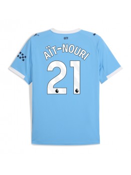 Manchester City Rayan Ait-Nouri #21 Replika Hemmakläder 2025-26 Kortärmad